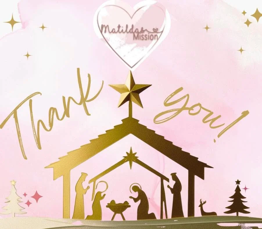 A huge thank you from us to the Nativity-goers at Great Wood Primary School &amp; collected by our lovely volunteer Emma 🤍 Thank you for your kind donations and for thinking of us 💕