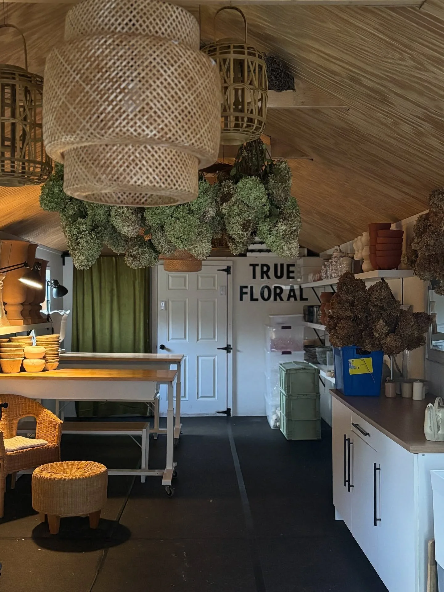 Small but mighty, like our team.

If you ever want to come see the studio, we do offer in-person consultations and mockups.