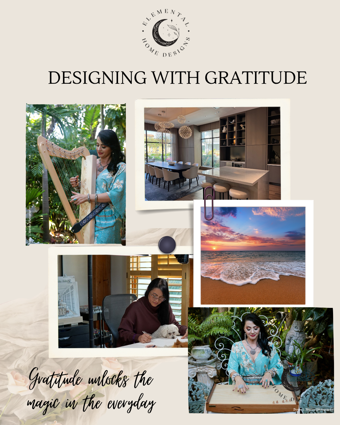 Designing with Gratitude: Creating a Mood Board for the Soul