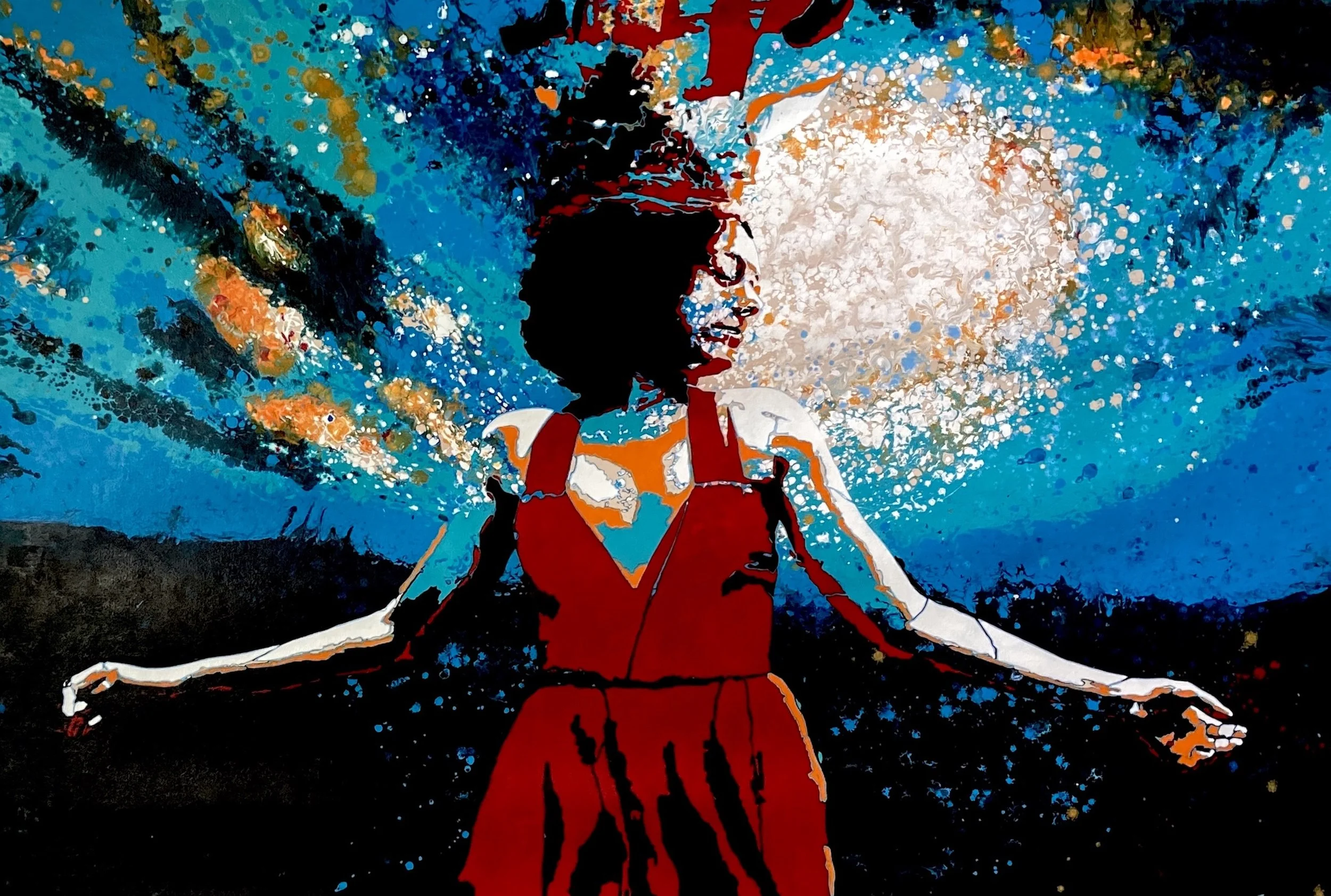 MyLifeHadStood-ALoadedGun_184Wx122.5H(cm),AcryliconCanvas,$6,990,ForSale.jpg