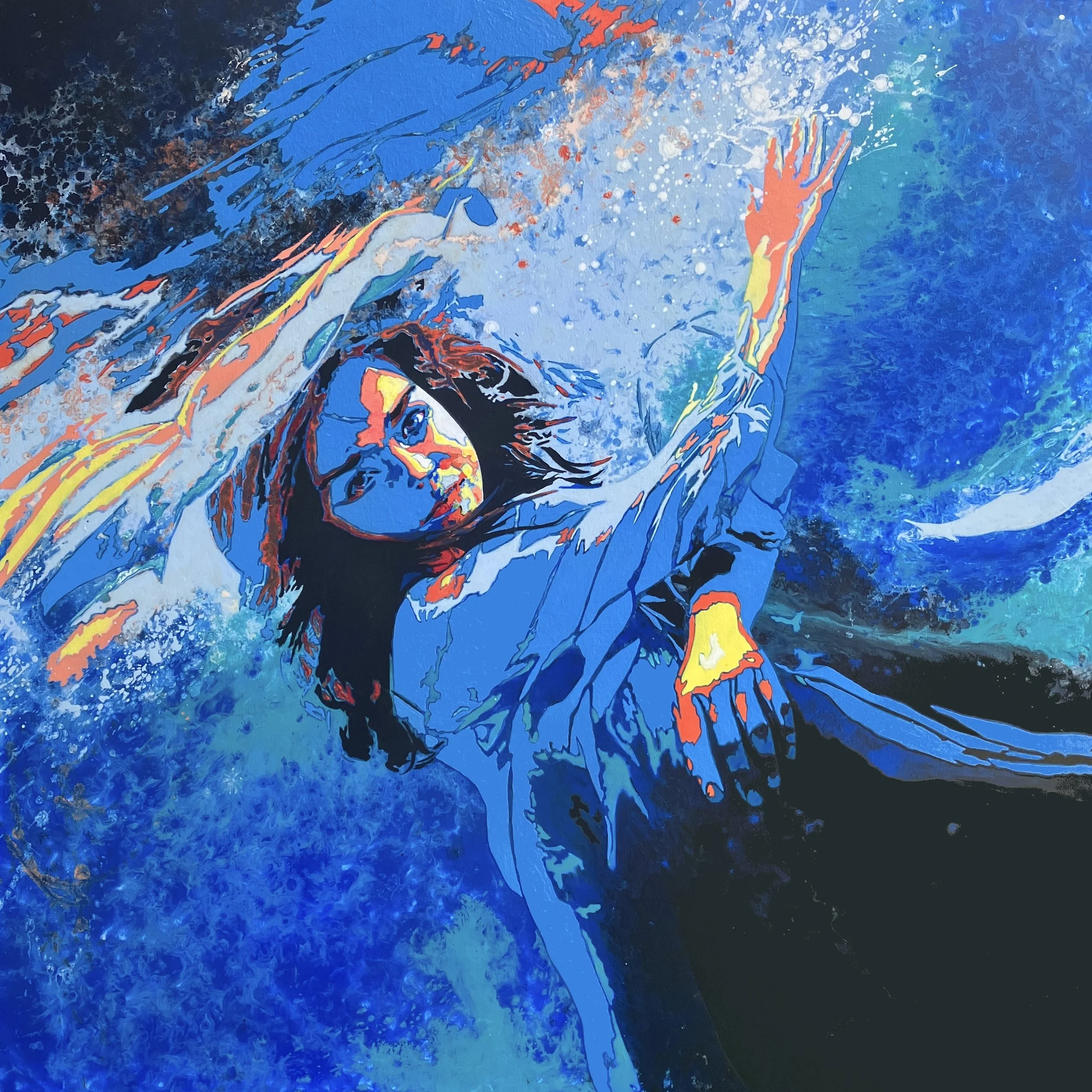 Her life flows clean, with passion, like fresh water.