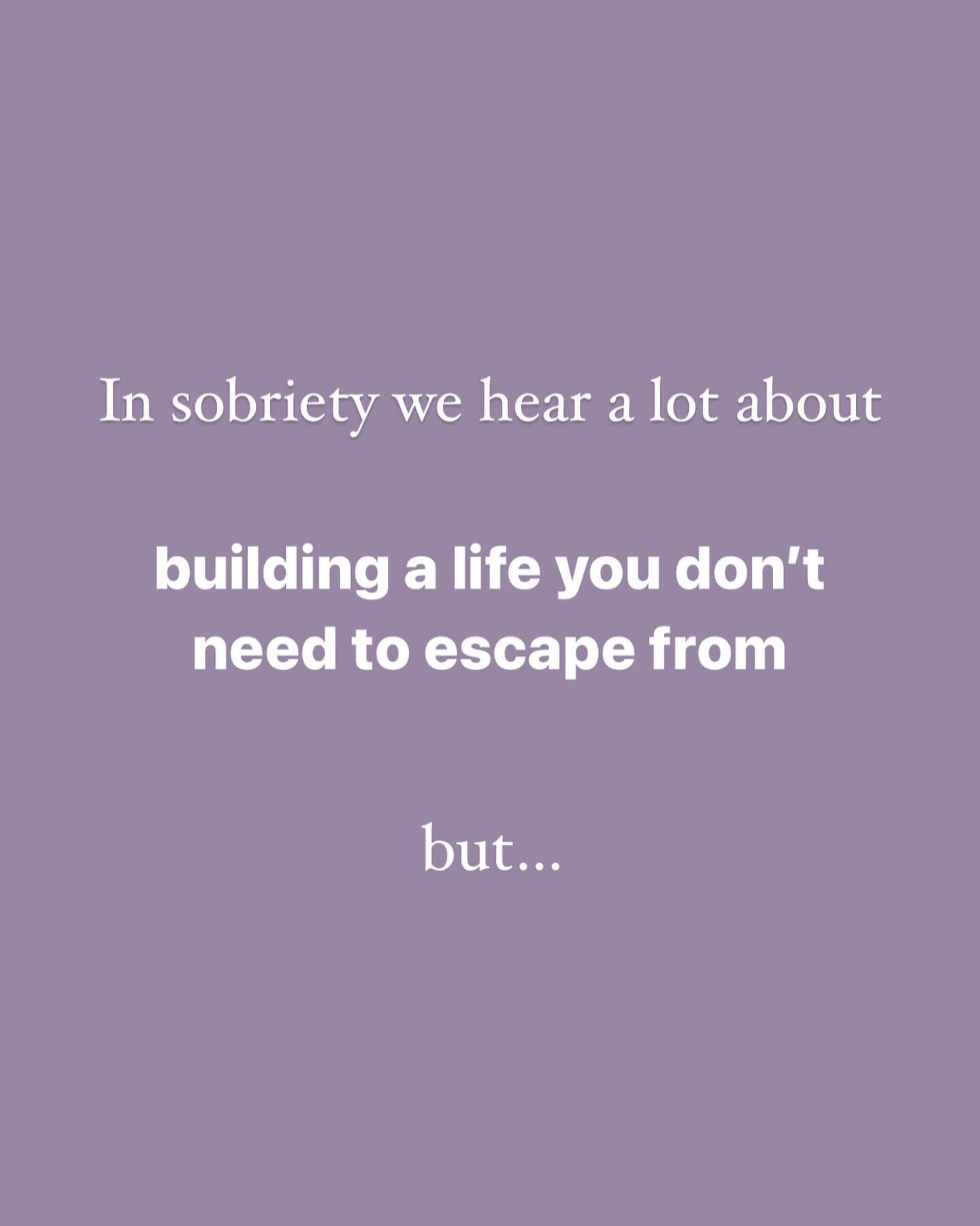 This is a very common occurrence in early sobriety and one that I believe almost *has* to happen.

For every action there&rsquo;s an equal and opposite reaction. 

The degree to which we escaped from our lives can be seen in the degree in which we wi