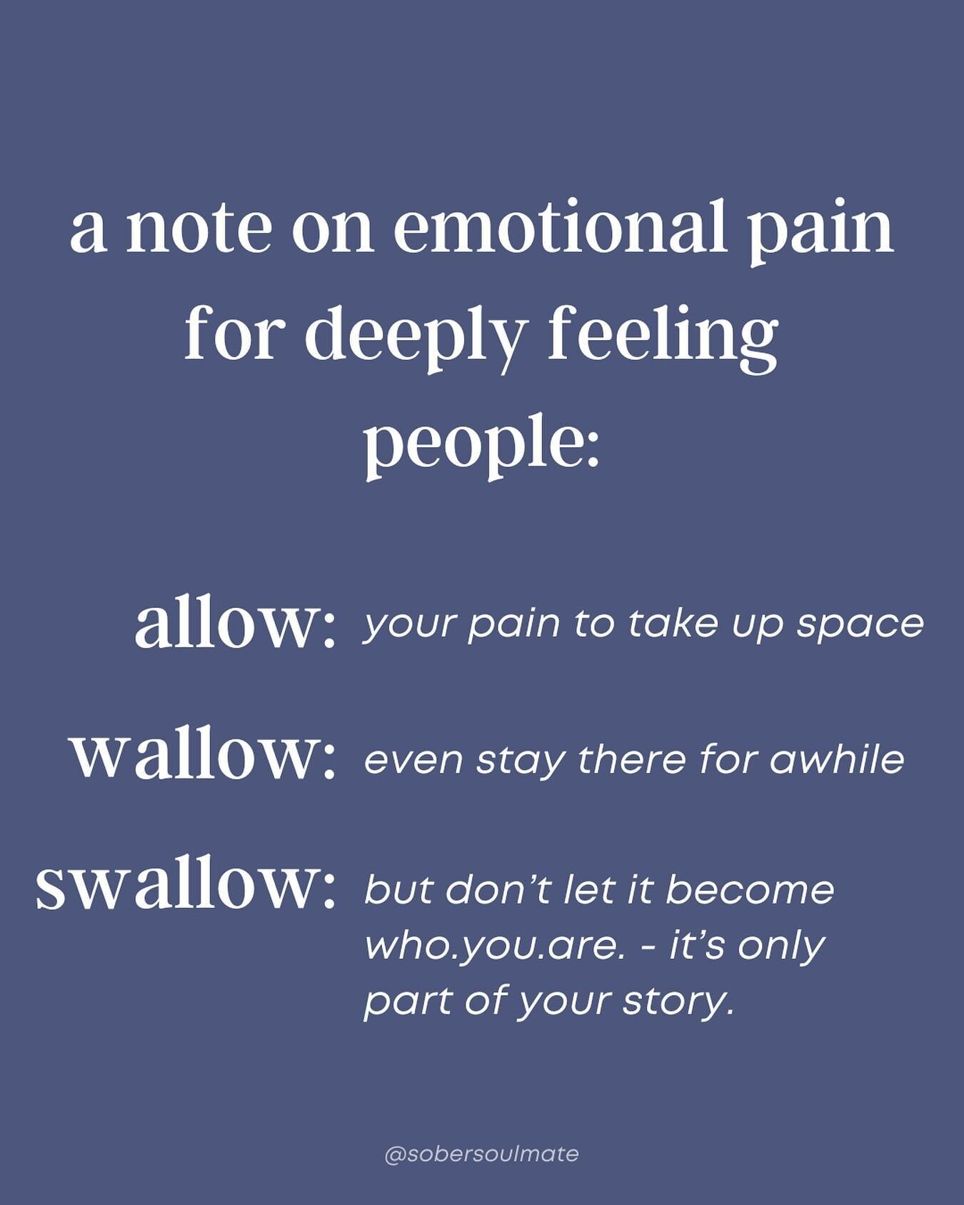 How closely and intimately do you live with your pain?

How much space does it take up within you?

How much does its presence suck the air out of the room, not letting the other parts of you get the oxygen they need and deserve?

Do you know who you