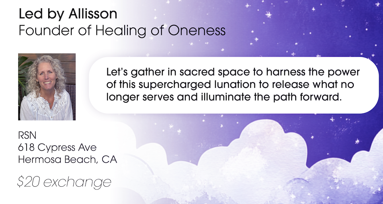 Pisces Full Moon Lunar Eclipse Gathering