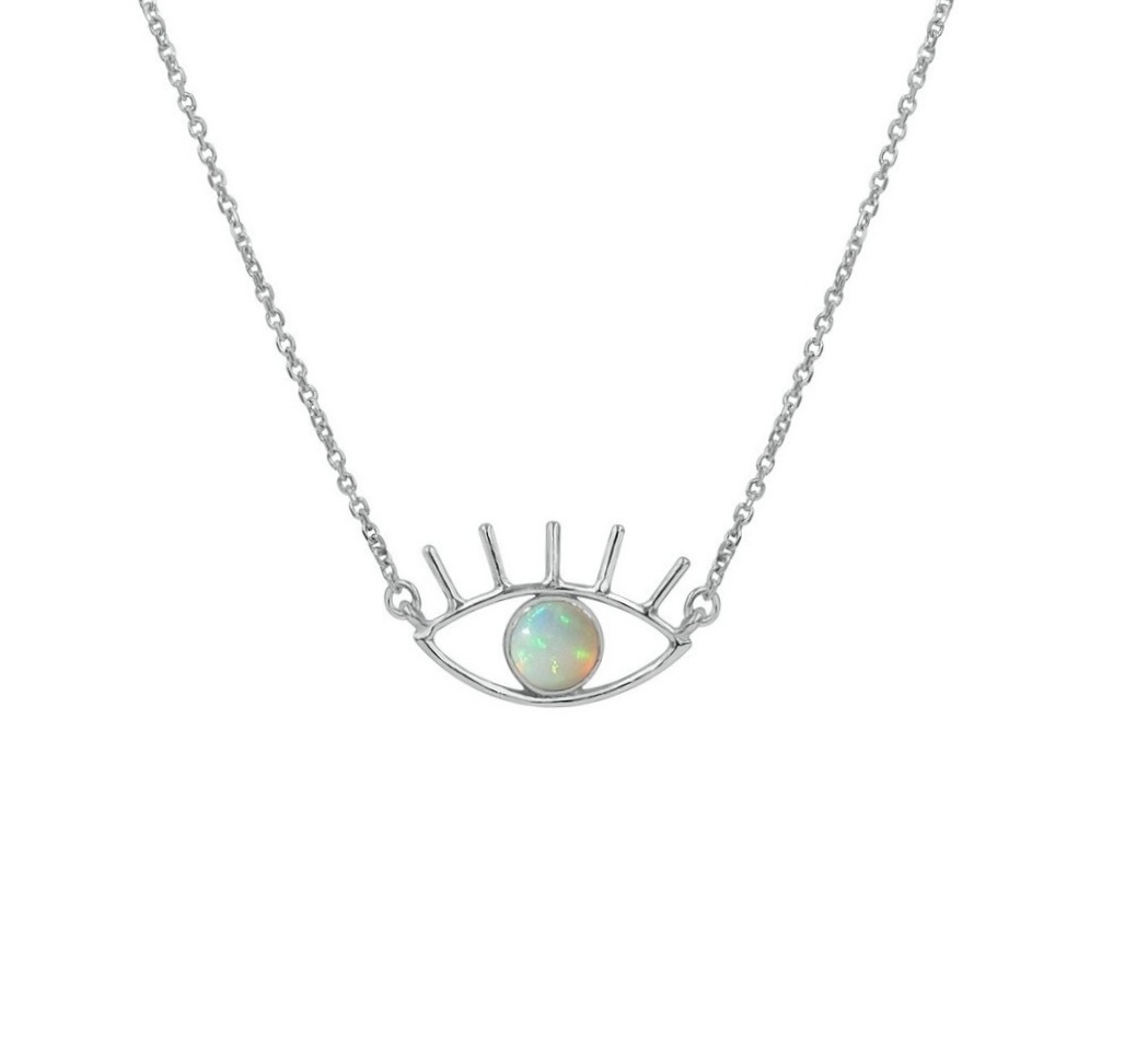 Protection Eye Necklace-Metal Sugar Jewelry