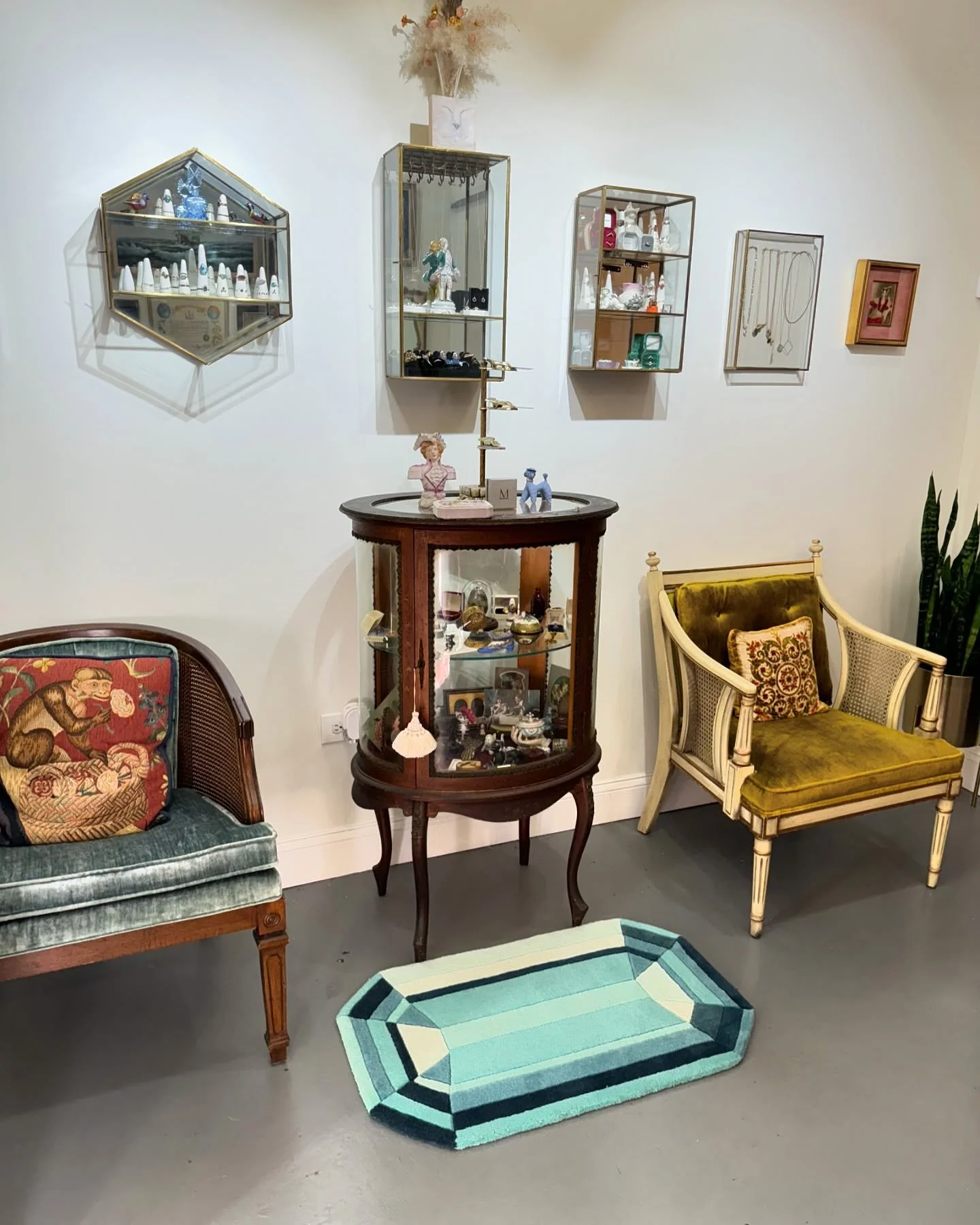 New gemstone rug in the showroom from @wear_the_house 
I’m obsessed! π