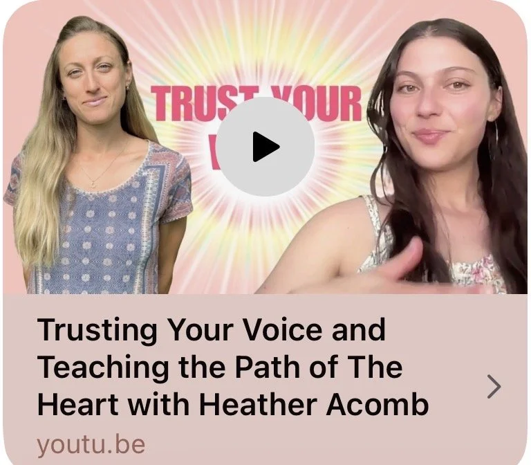 Trusting Your Voice and Teaching the Path of the Heart - Glowing Podcast with Talya Matz