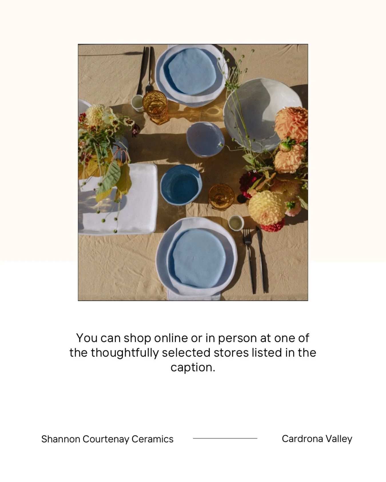 Shop online: shannoncourtenay.com (link in bio)

Shop in person:

@teatamirawhakatipu Frankton
@thegreenroomflowerco Three Parks
@revology Wānaka
@theoldschoolhouse_nz Cardrona
@lohi_living Ranfurly 
@madam.rat.floral Auckland