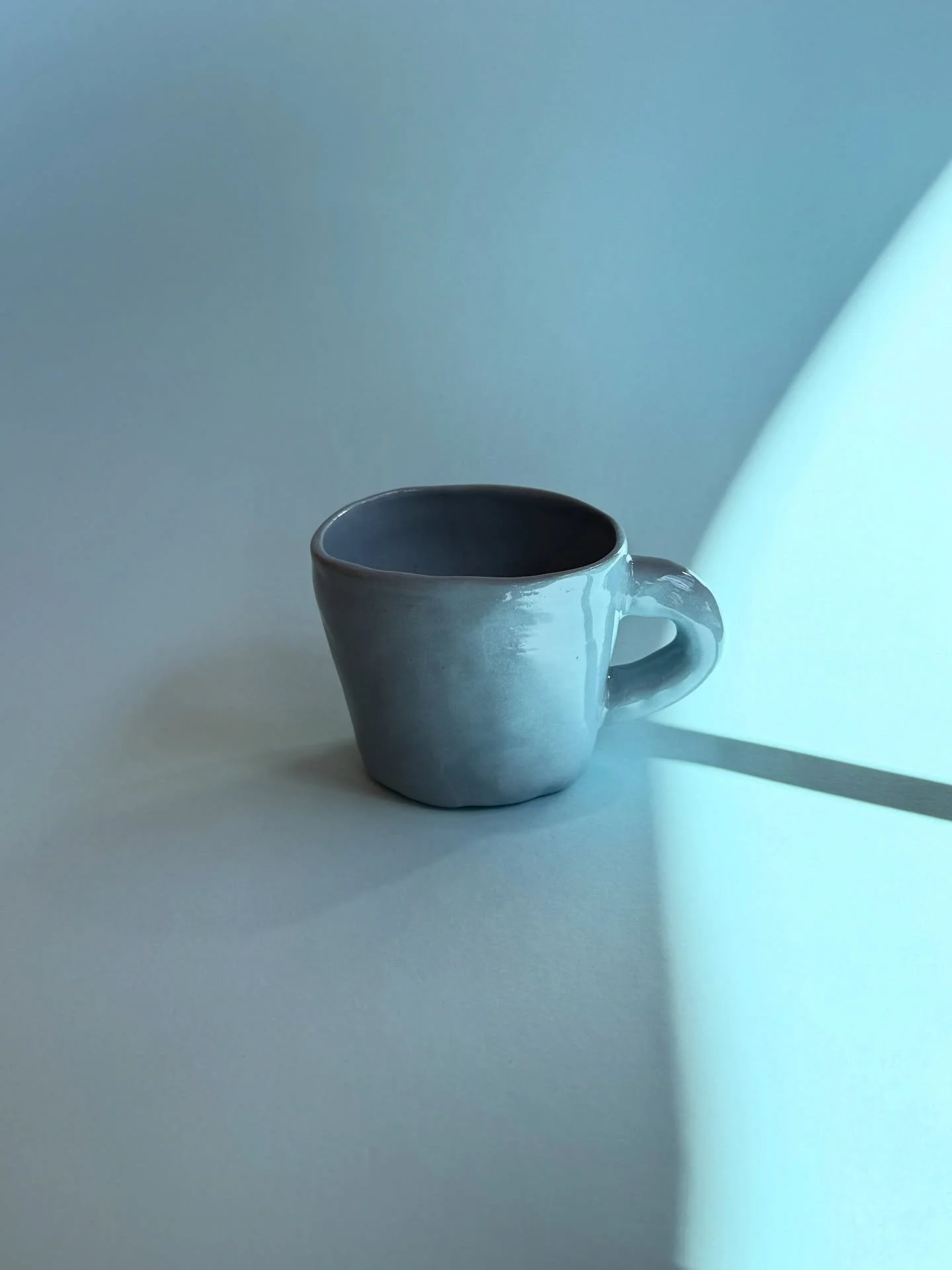 Introducing the new Surface Espresso Cup 🩵  This is a cup I have wanted to redesign for a while - since it is the first cup I use everyday. Partly because I like creating new things and partly because I wanted to make something more everyday-use fri