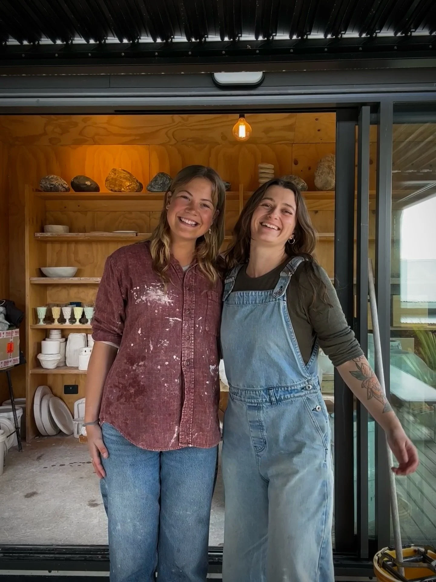 Maddy&rsquo;s last day in the studio today 🥲 I wouldn&rsquo;t have been able to get through the last 4 months without the help of this lovely lady! 

She has been my right hand gal, making production a breeze and giving me time to design new things.