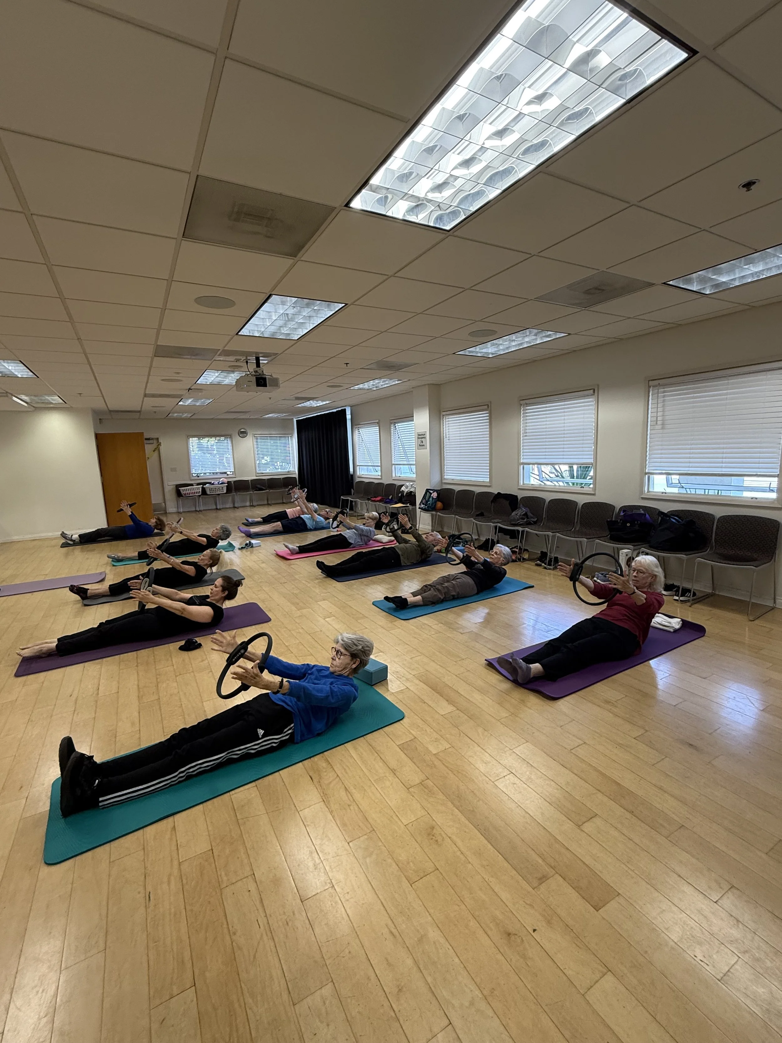 55+ exercise and fitness classes