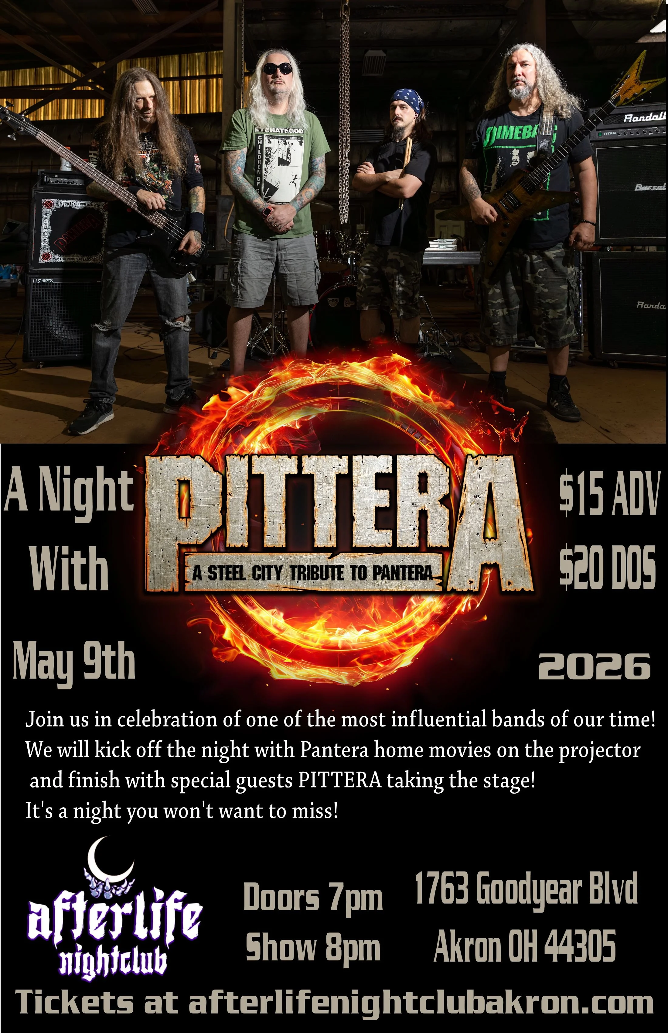 A Night With PitterA -  A Tribute to Pantera
