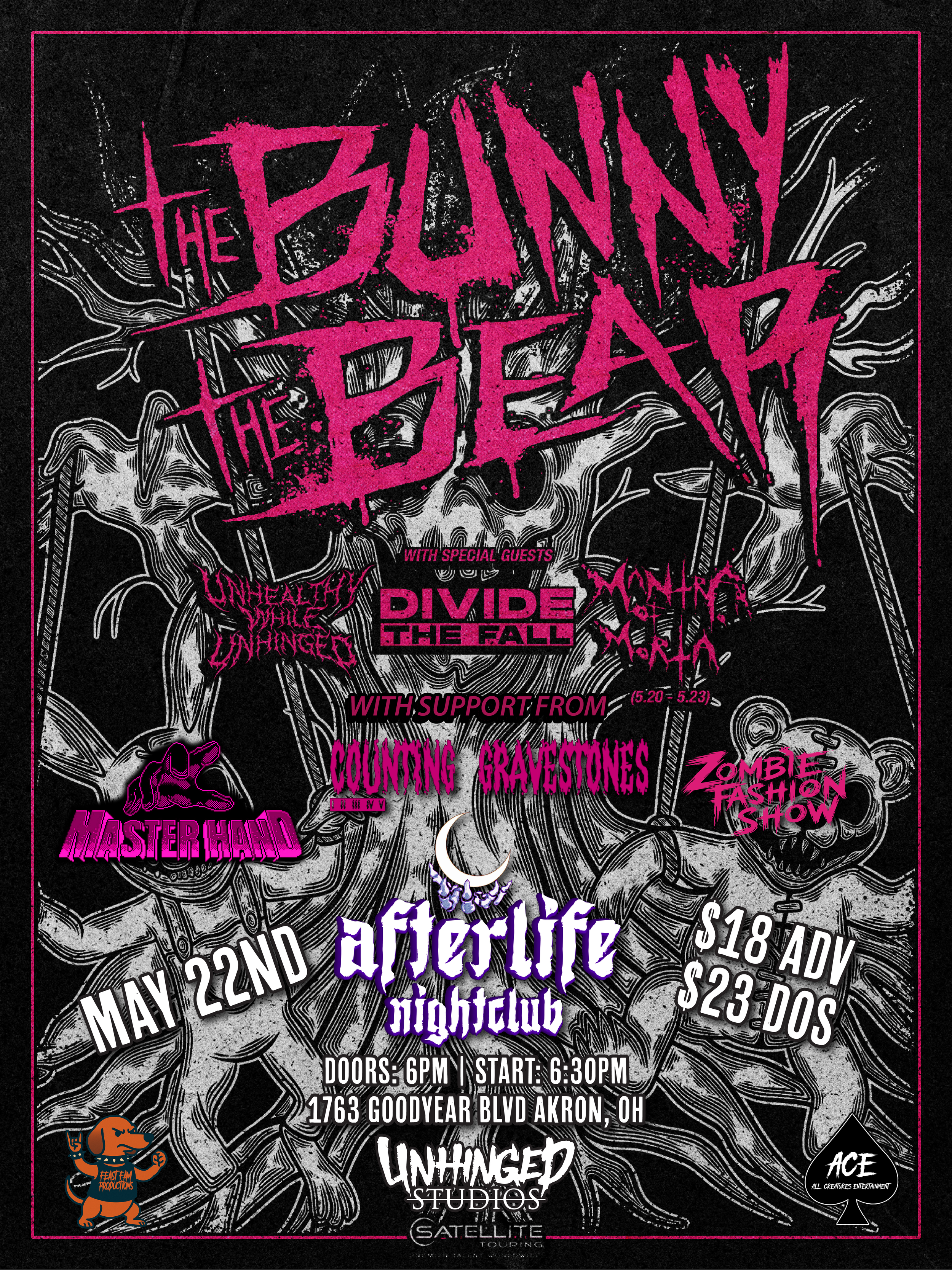 THE BUNNY THE BEAR | Unhealthy While Unhinged | Divide the Fall | Mantra of Morta | and more