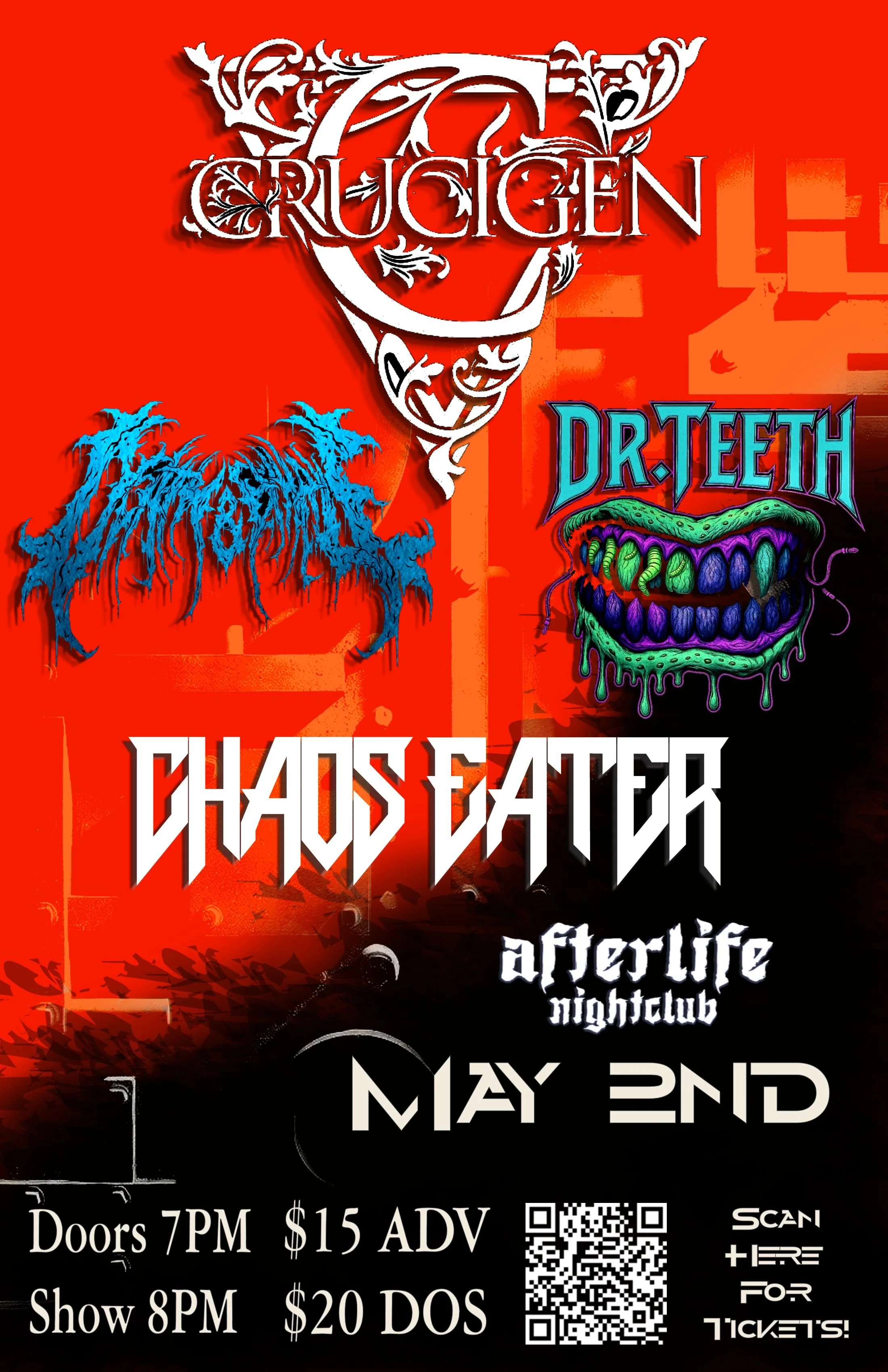 Crucigen | Death and Exhale | Dr Teeth | Chaos Eater