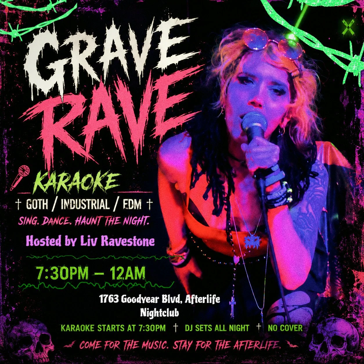 Grave Rave - Goth | Industrial | EDM | Karaoke