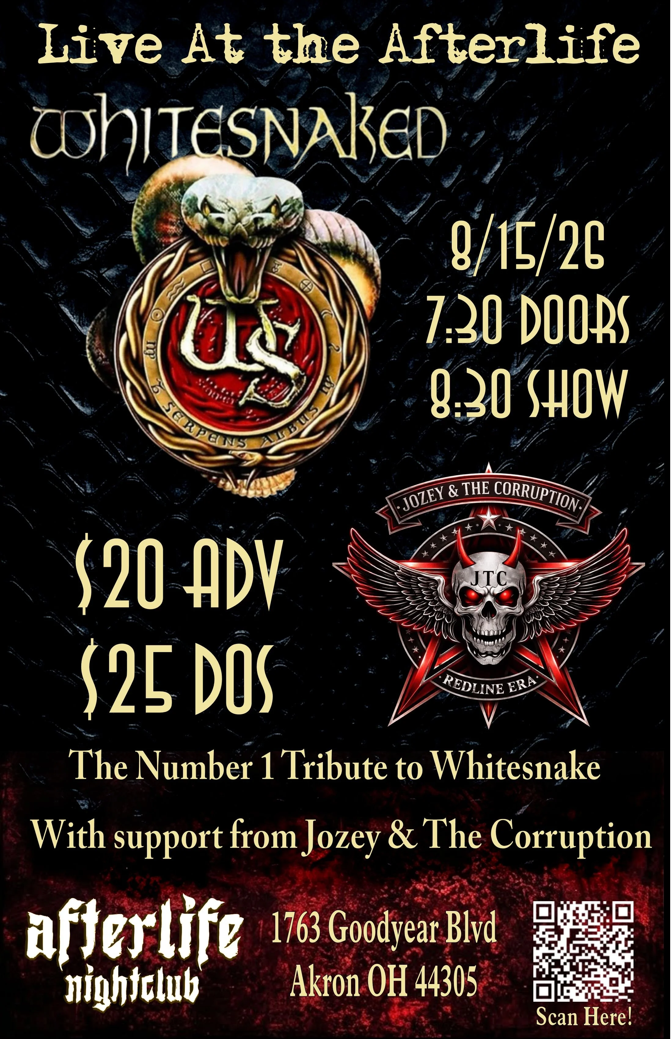 Whitesnaked | Jozey &amp; The Corruption