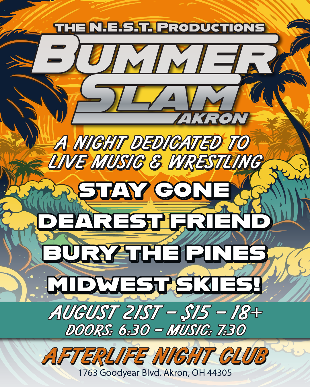 Bummer Slam Akron!