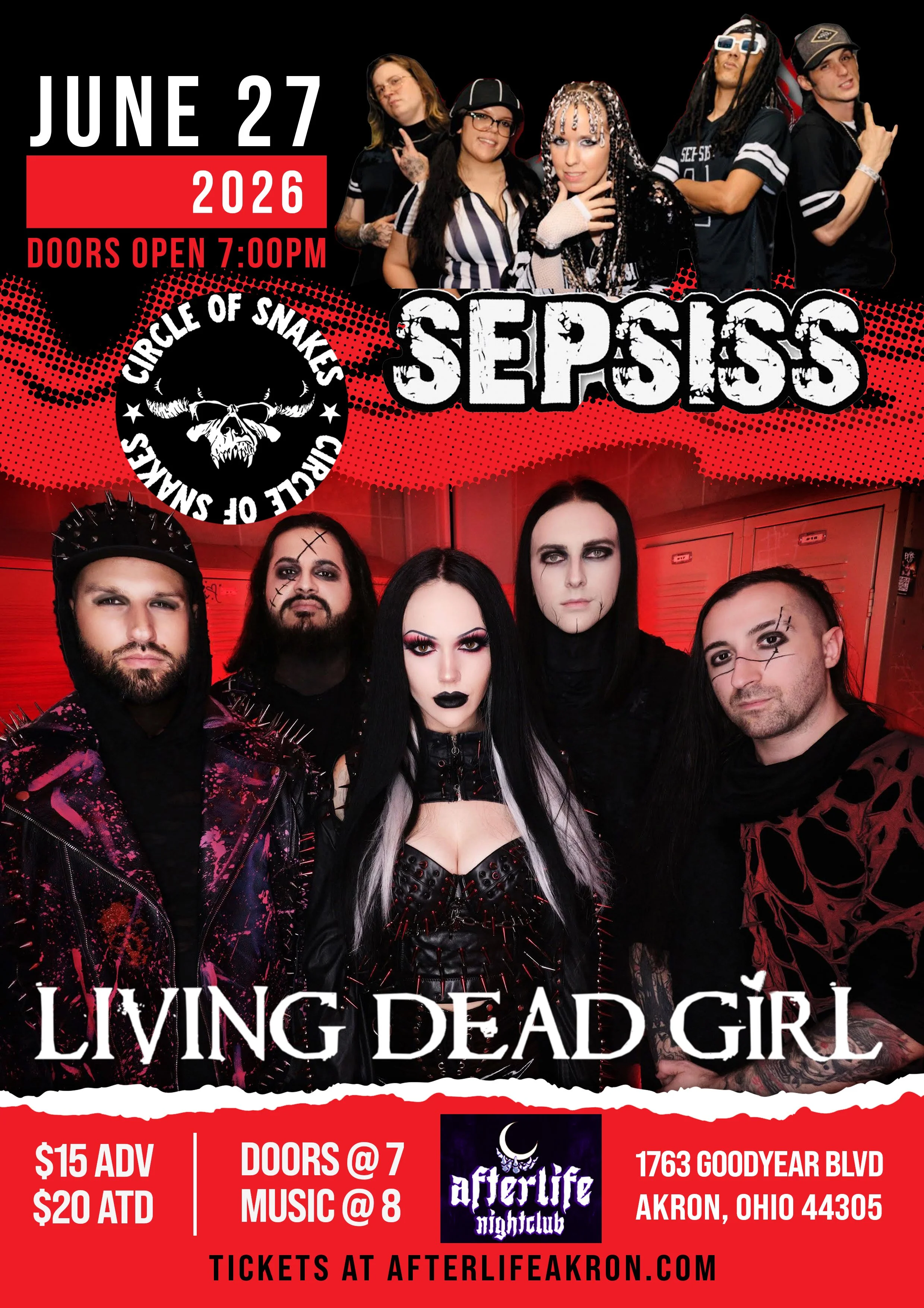 Living Dead Girl | Sepsiss | Circle of Snakes