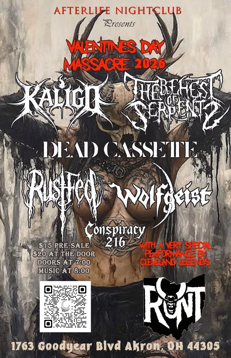 Kaligo | Rustfed | Dead Cassette | Wolfgeist | Behest of Serpents