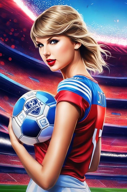 Taylor Swift GFC soccer ball.jpeg