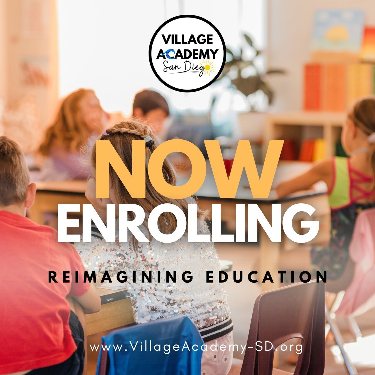 📚✨ Now Enrolling at Village Academy San Diego! ✨🏫⁠
⁠
Are you ready to embark on an educational journey like no other? Village Academy San Diego is thrilled to announce that we are now enrolling for the 2024-2025 school year! 🎉⁠
⁠
Discover a holist