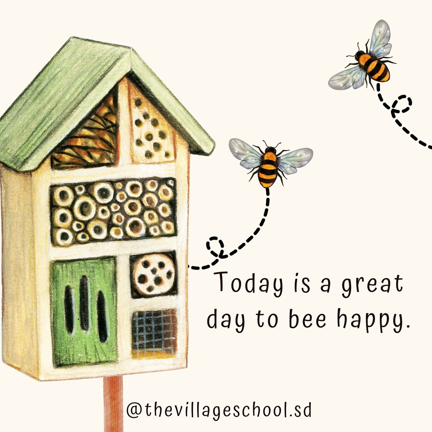 🐝 Today is a Great Day to Bee Happy! 🌼⁠
⁠
At Village Academy San Diego, we're all about creating a buzzing atmosphere of happiness and learning! 🏫🌟⁠
⁠
Just like these busy little bees, our students are always on a mission to explore, discover, an