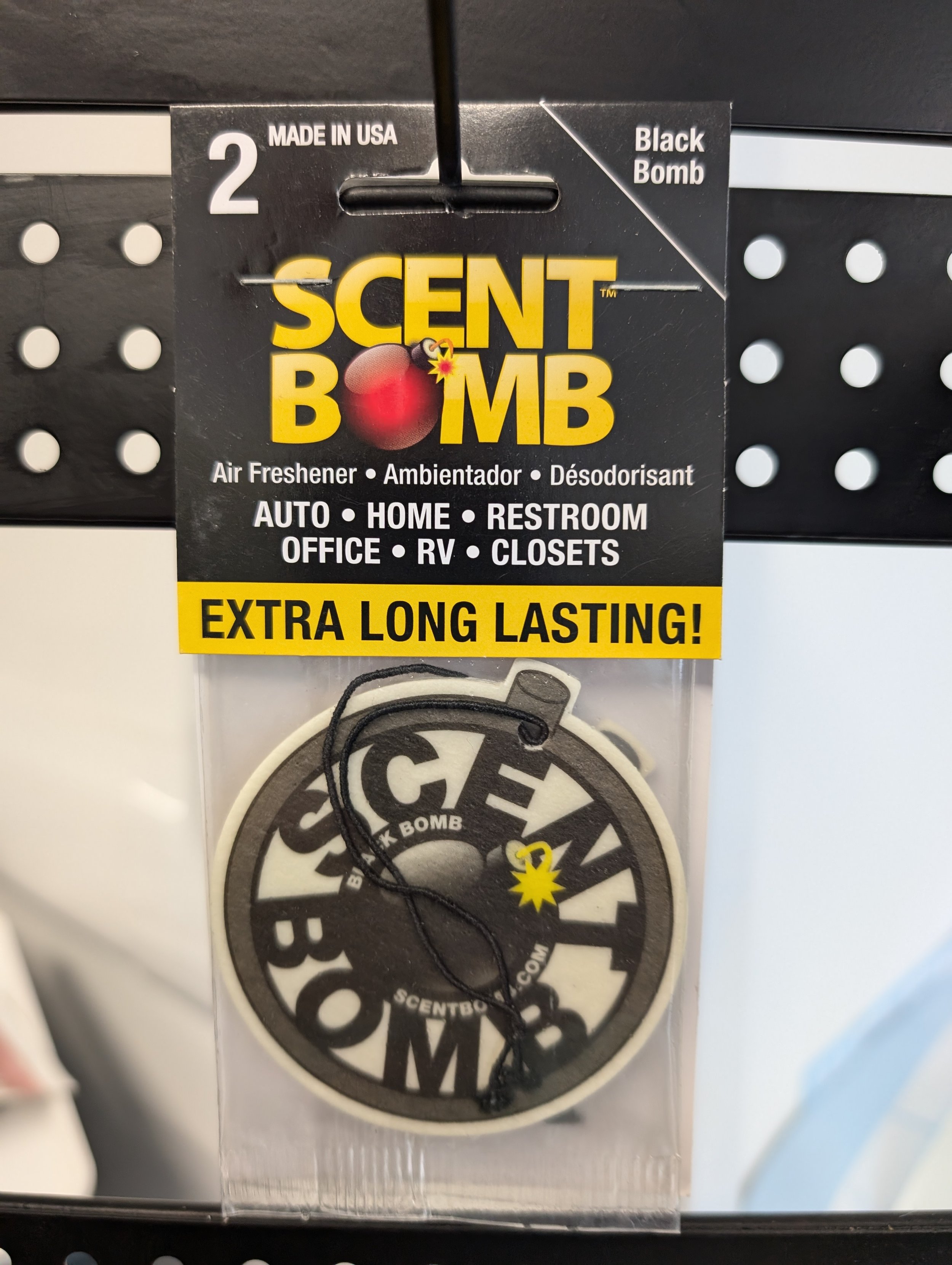 Scent Bomb Hanging Air Freshener (2 Pack)