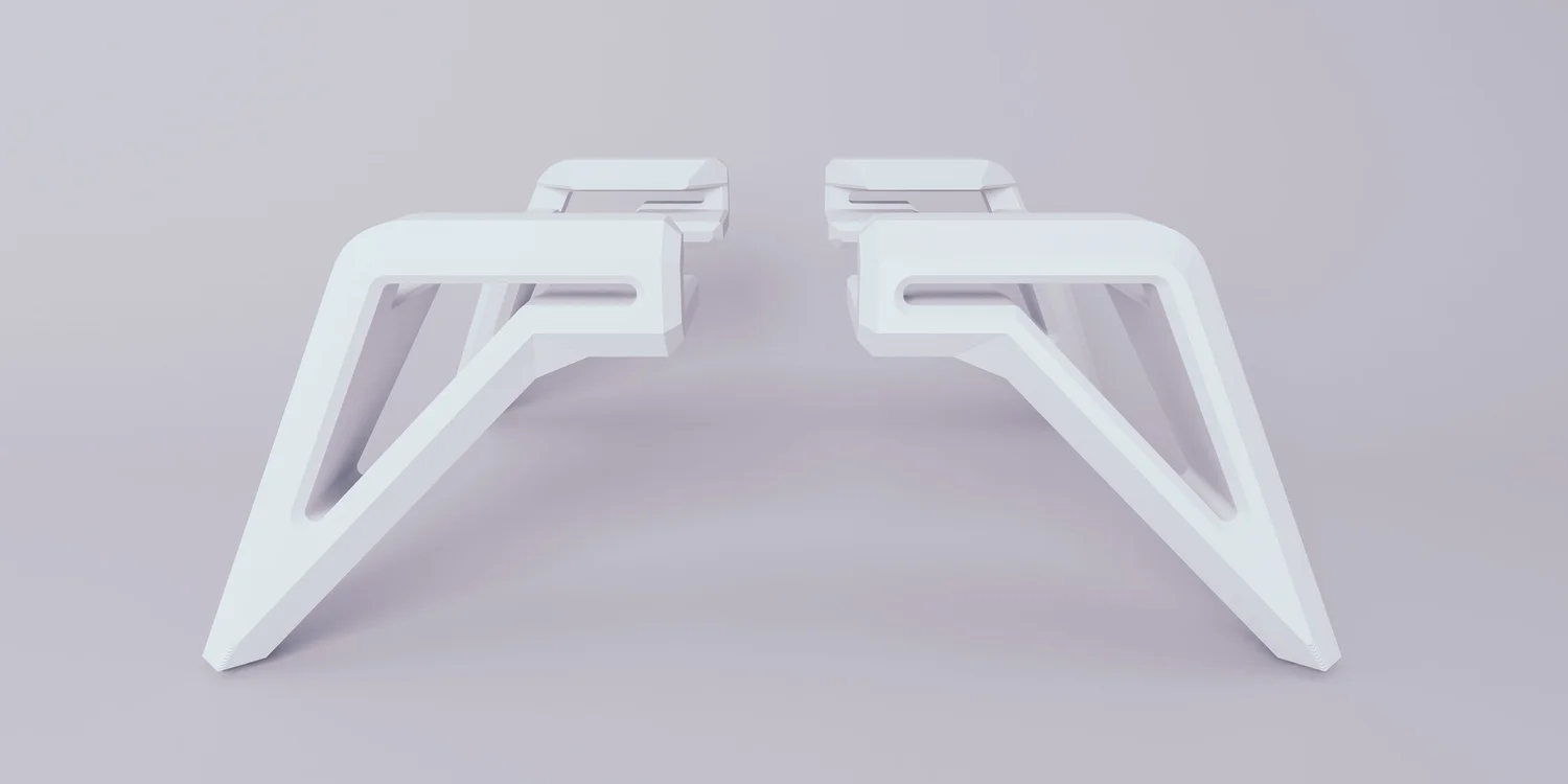 LEVEL Monitor Riser | Modular 3D Printed Desk Stand by iRcustom — iRcustom