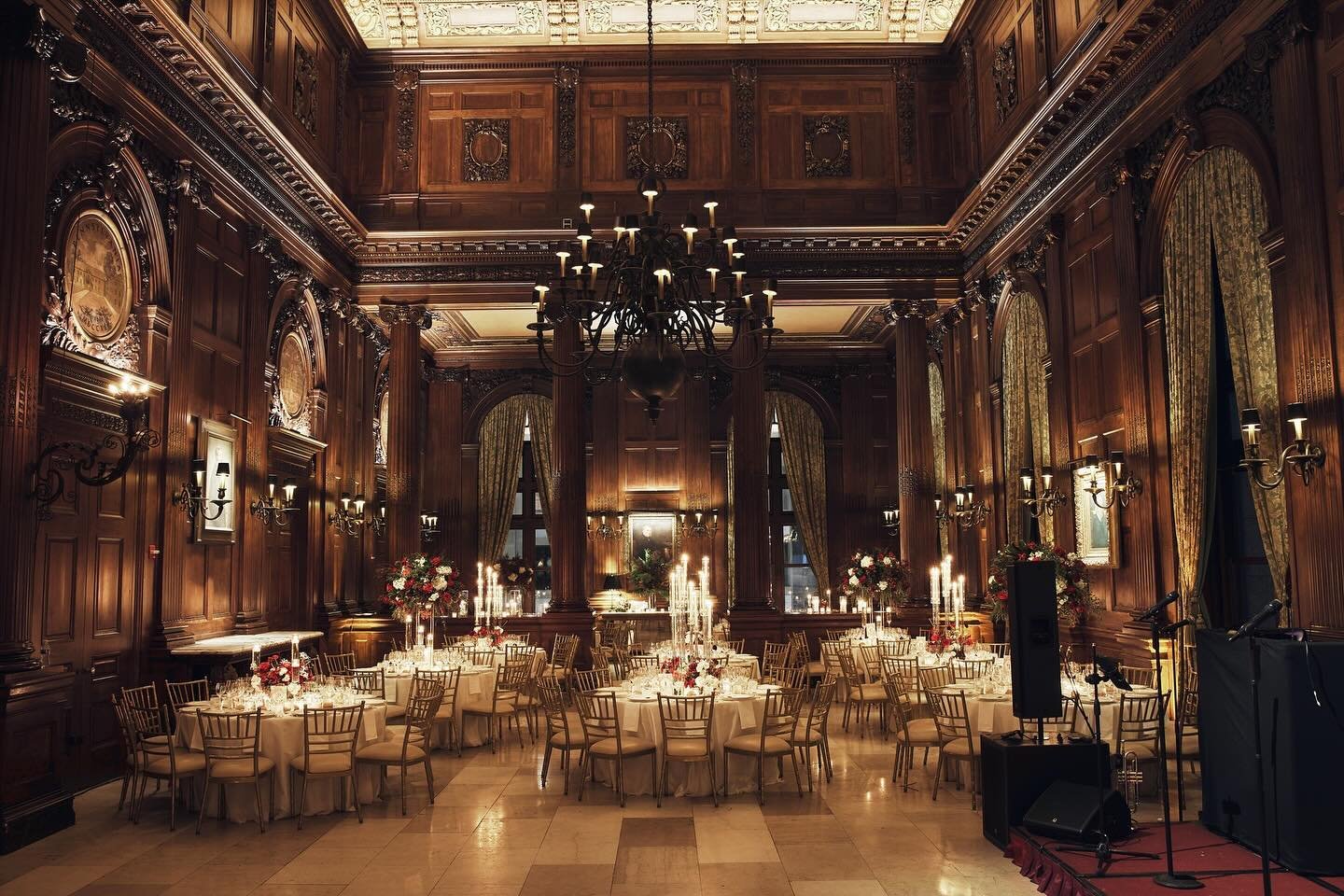 One of the ultimate luxury locations in the city for an opulent wedding. 

Planning | @aniwolff_⁠
Ceremony venue | @stpatrickscathedral
Reception venue | The University Club⁠
Photography @andrewkellyphoto &amp; @fjello for @christianothstudio⁠
Client