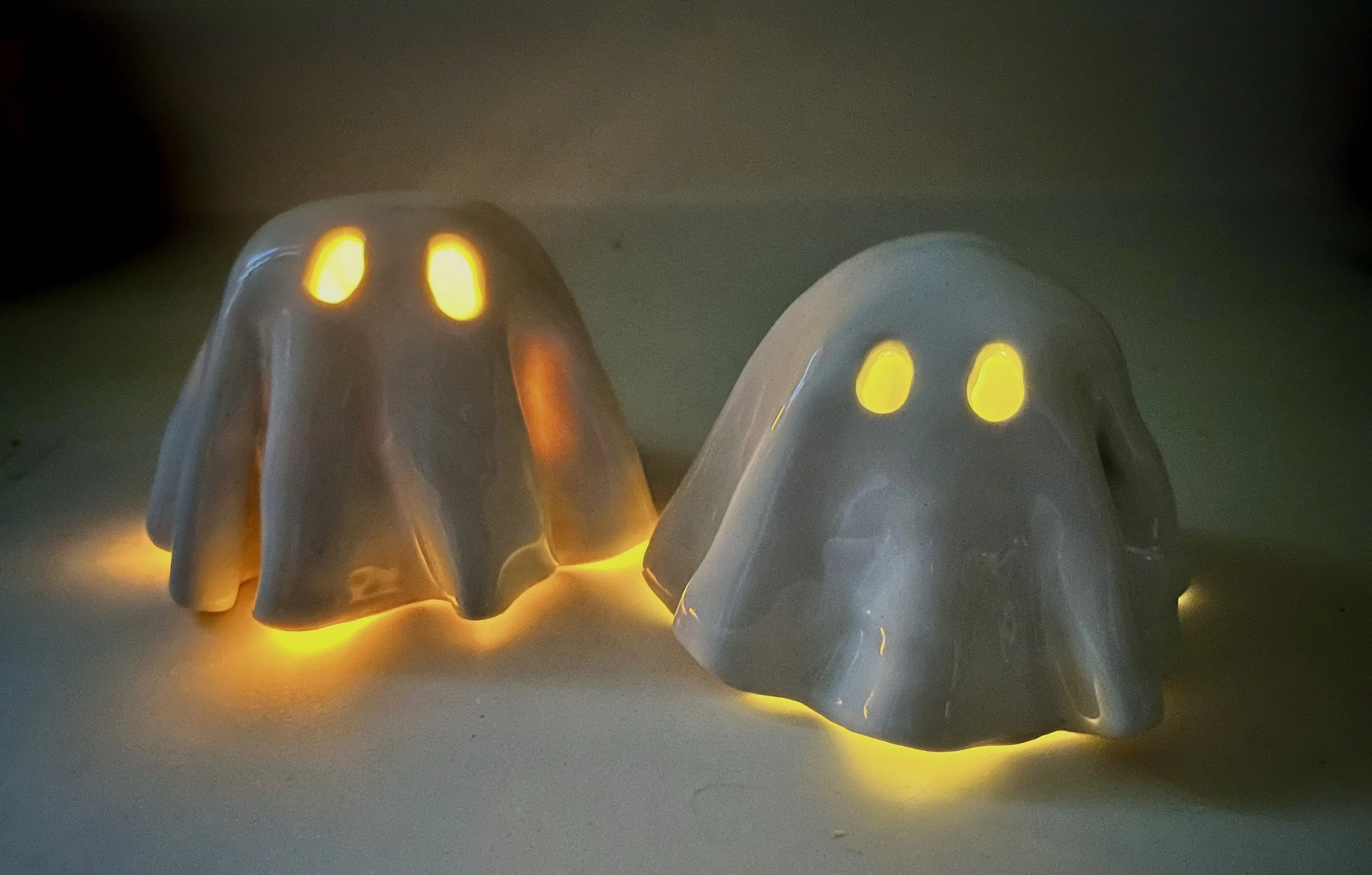 Ghost tealight shades