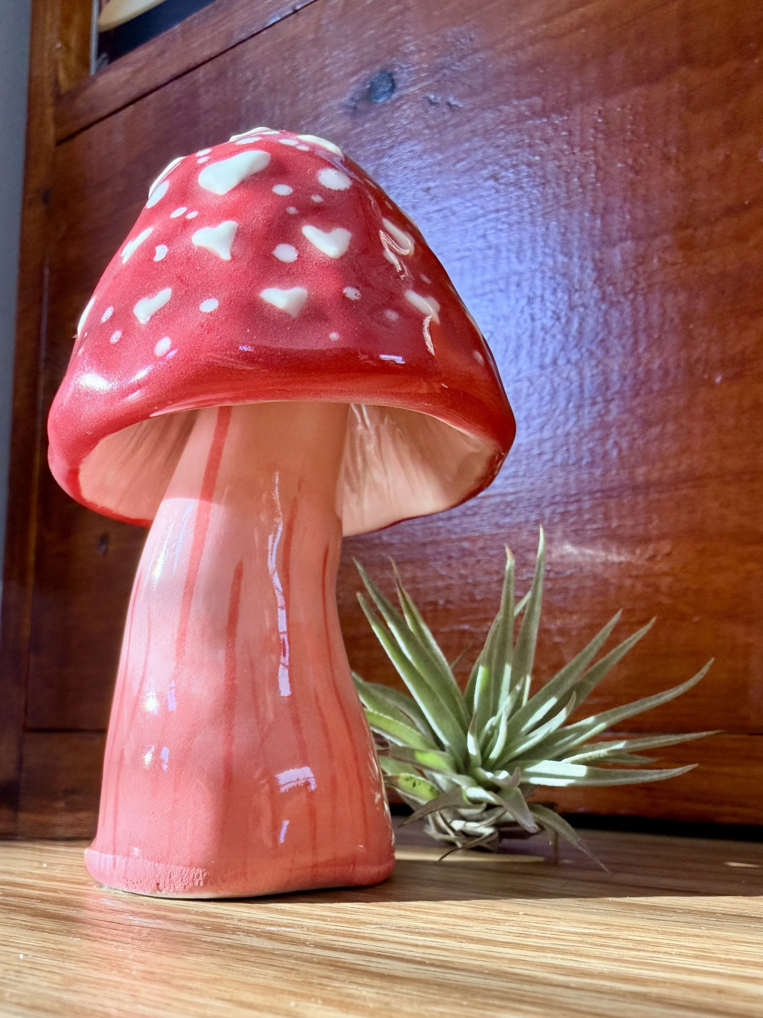 Mushroom figurine