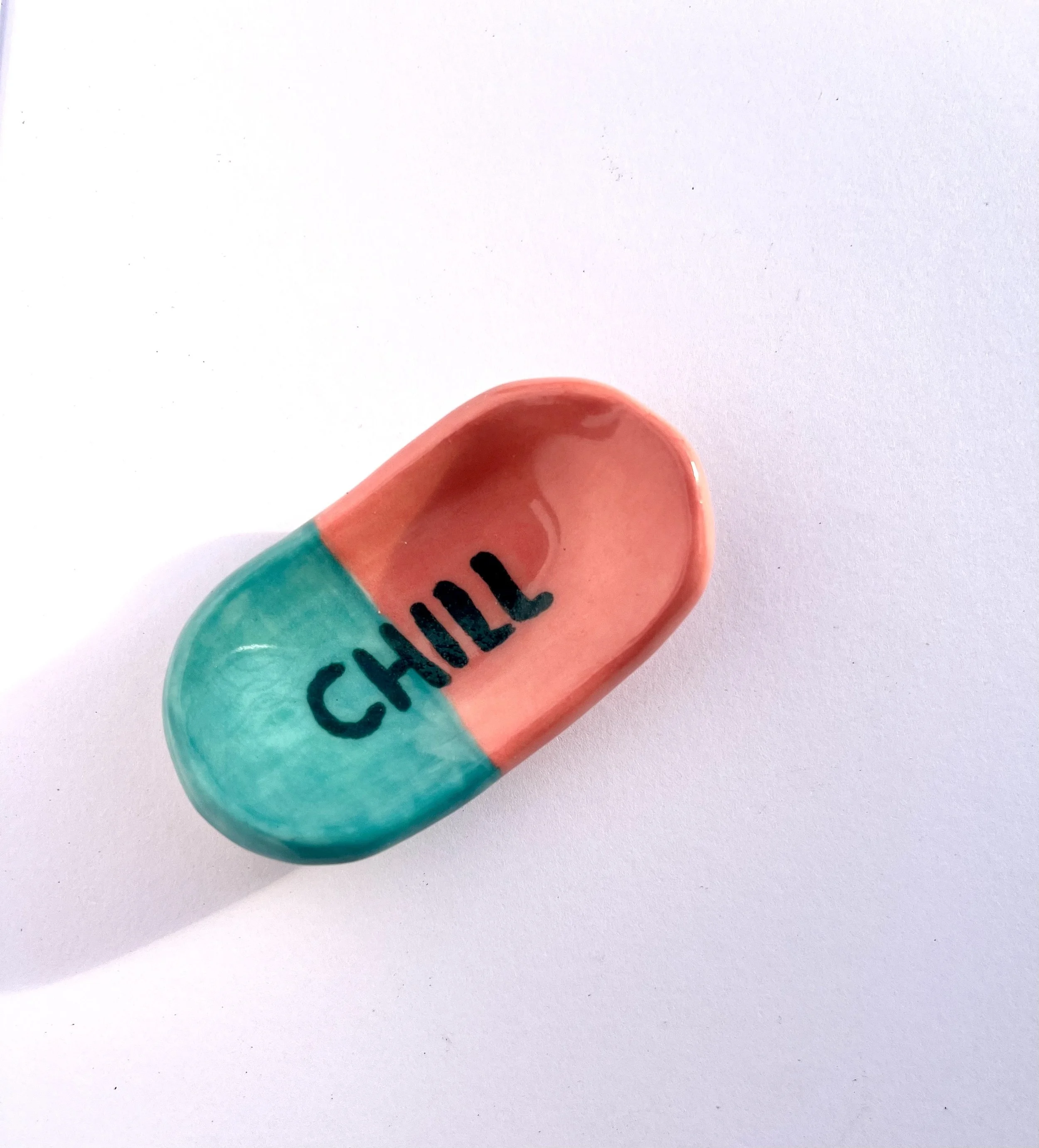 Chill Pill small trinket or ring dish
