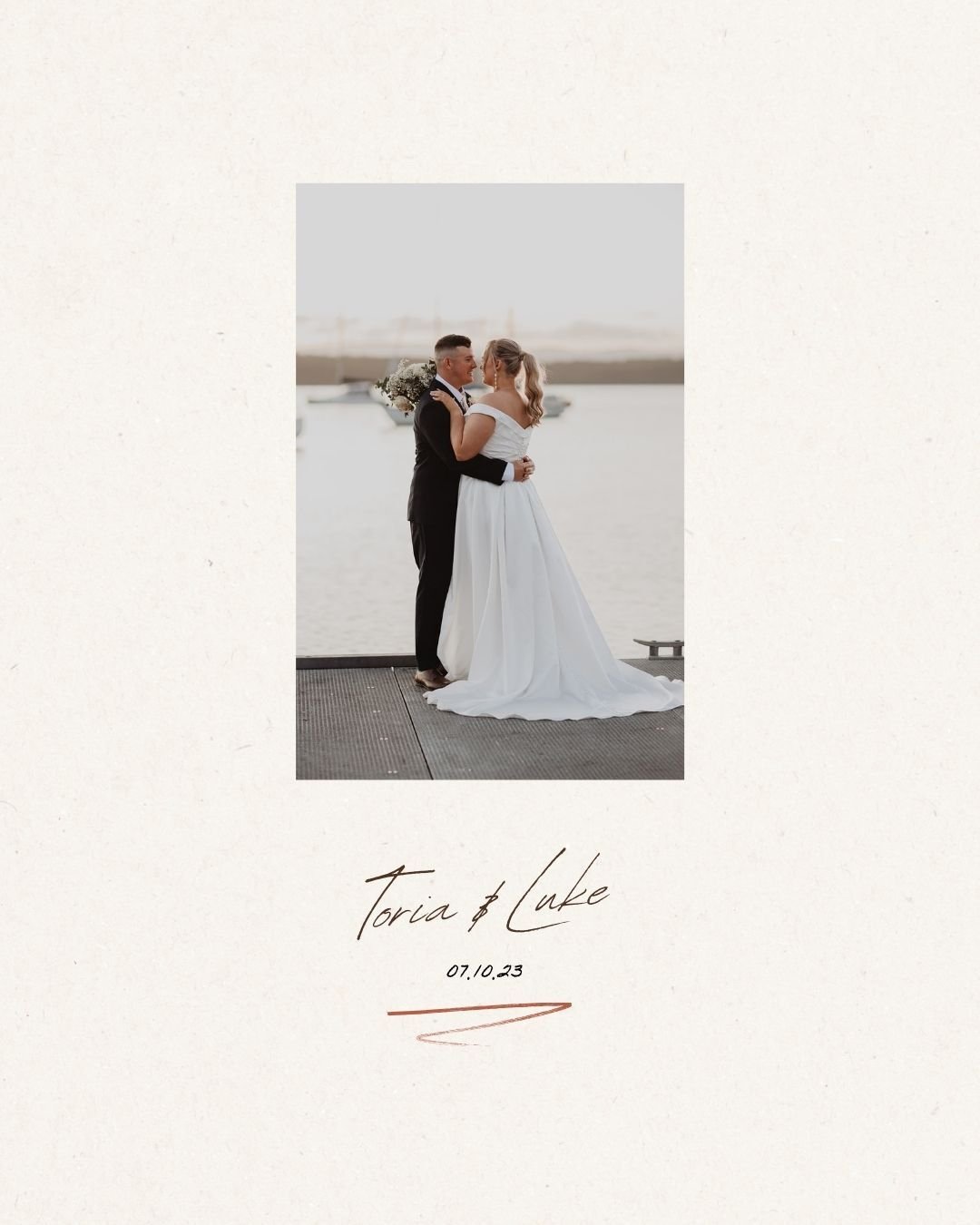 Happy first anniversary to my amazing friends! Soaking up the love and laughter on your special day was an absolute honour Toria &amp; Luke. I'm beyond grateful to have you in my life and to have been able to capture these memories for you. Cheers to