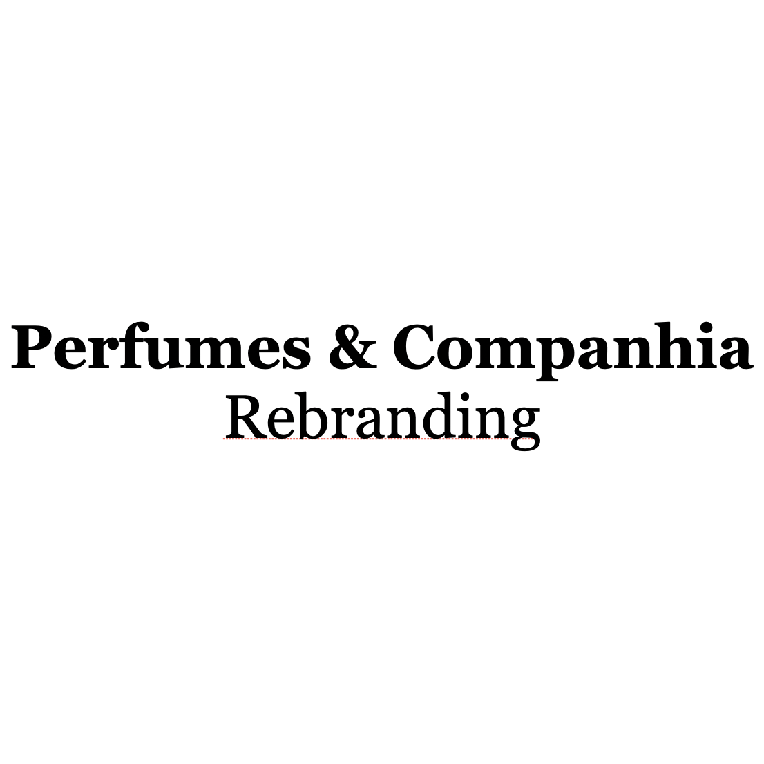 Perfumes & Companhia - Rebranding