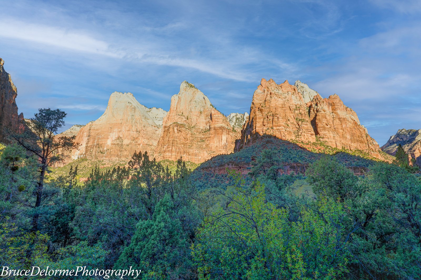Zion National Park - Court of the Patriarchs