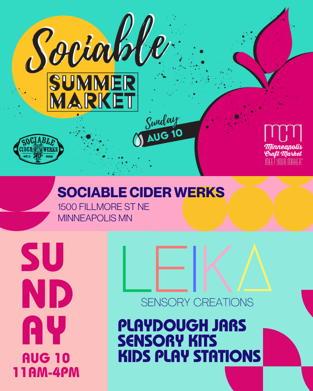 Sociable Summer Market