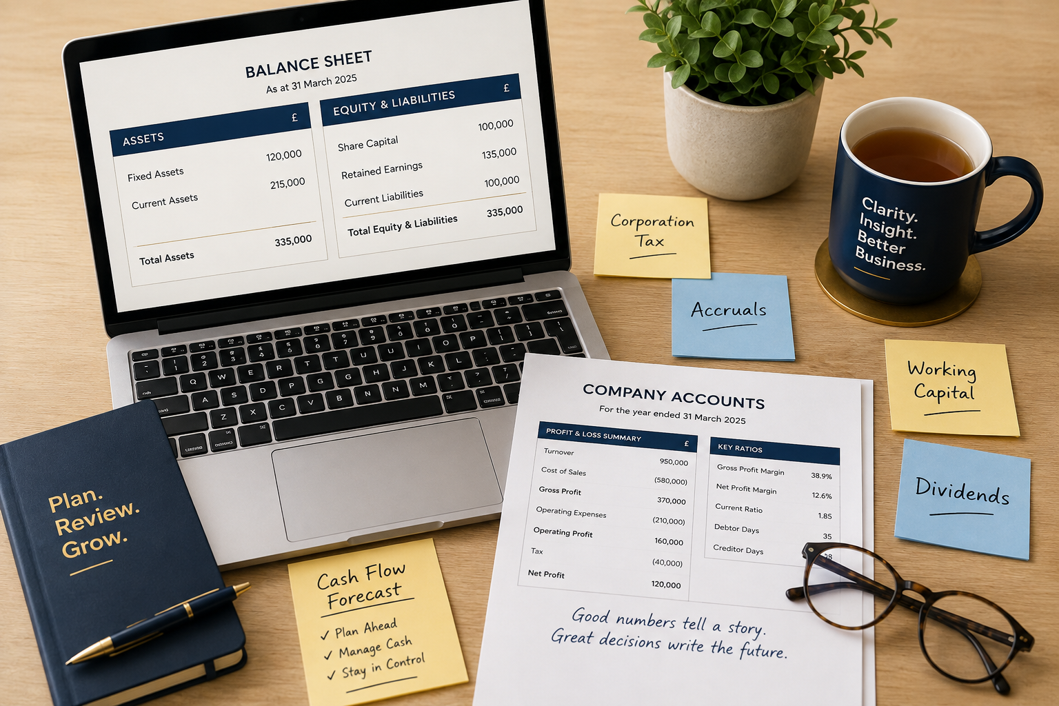 Accounting Jargon Explained for UK Directors