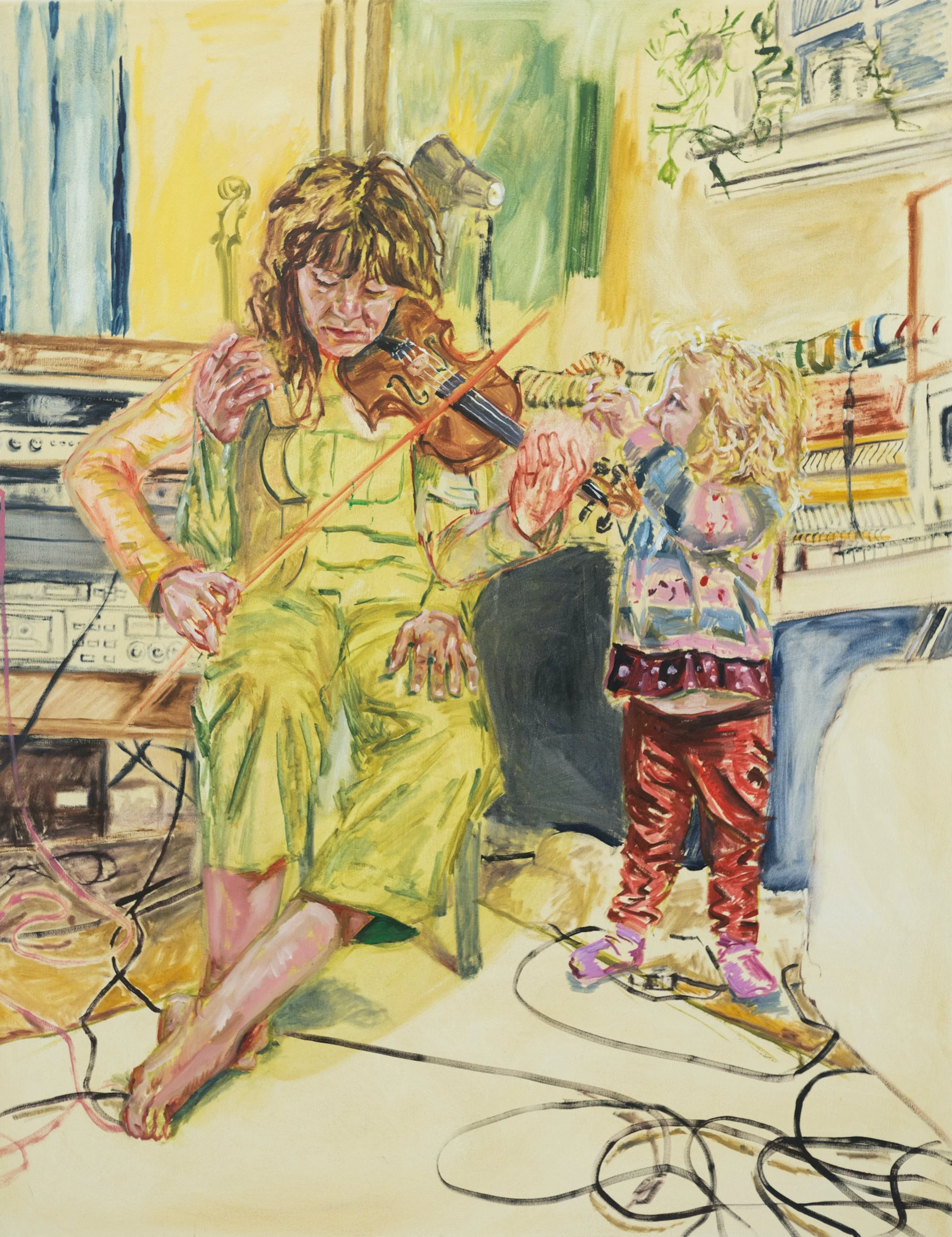 Things come to you in a moment of inspiration. It’s hard to be able to capture that whim, but especially since having a kid, I often don’t get to capture that moment, and I really have to tuck it away and hope that I can access it later. And as a mus