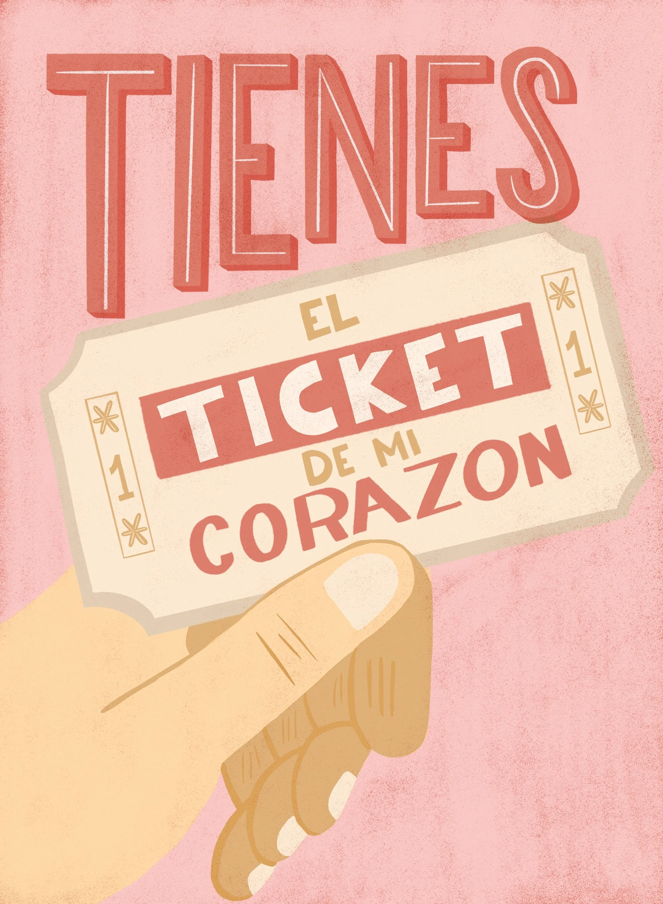 Tienes el ticket de mi corazon - Feliz san valentin