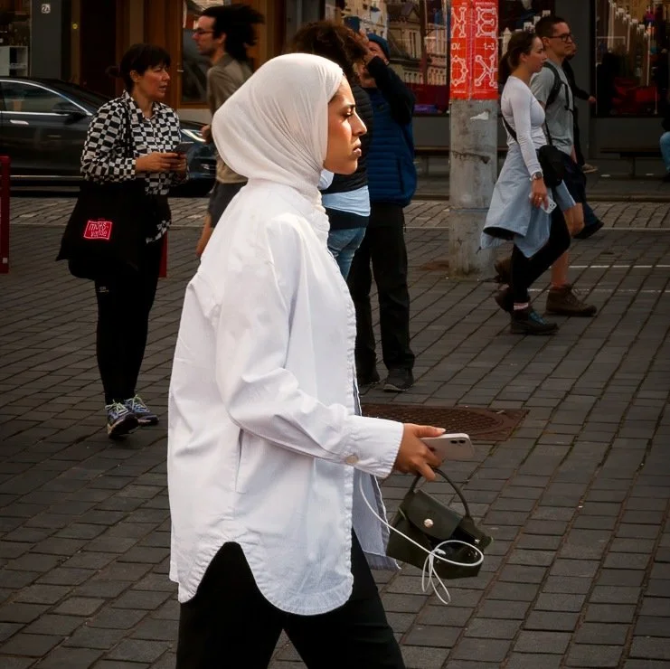 Bergen White Hijab