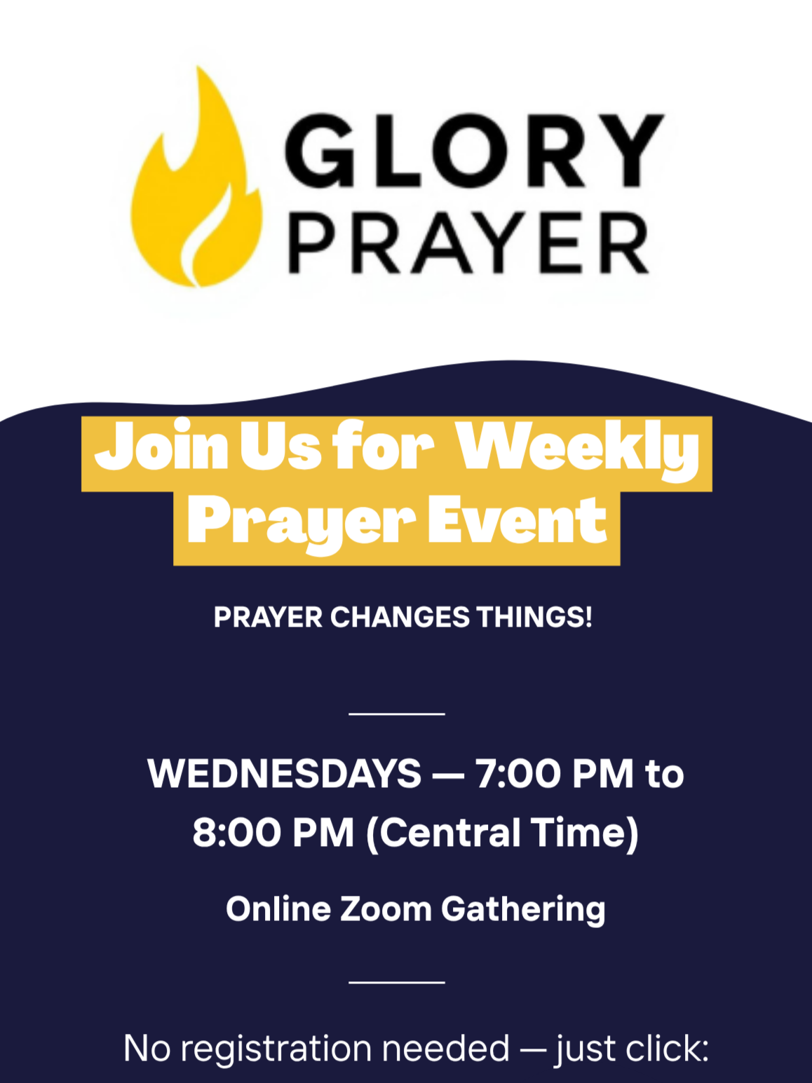 Glory Prayer
