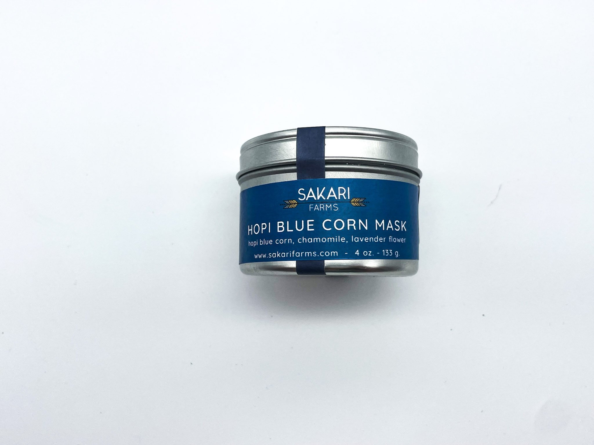 Hopi Blue Corn Mask — Sakari Farms/Bend, Oregon