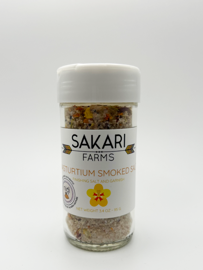 Nasturtium Smoked Salt
