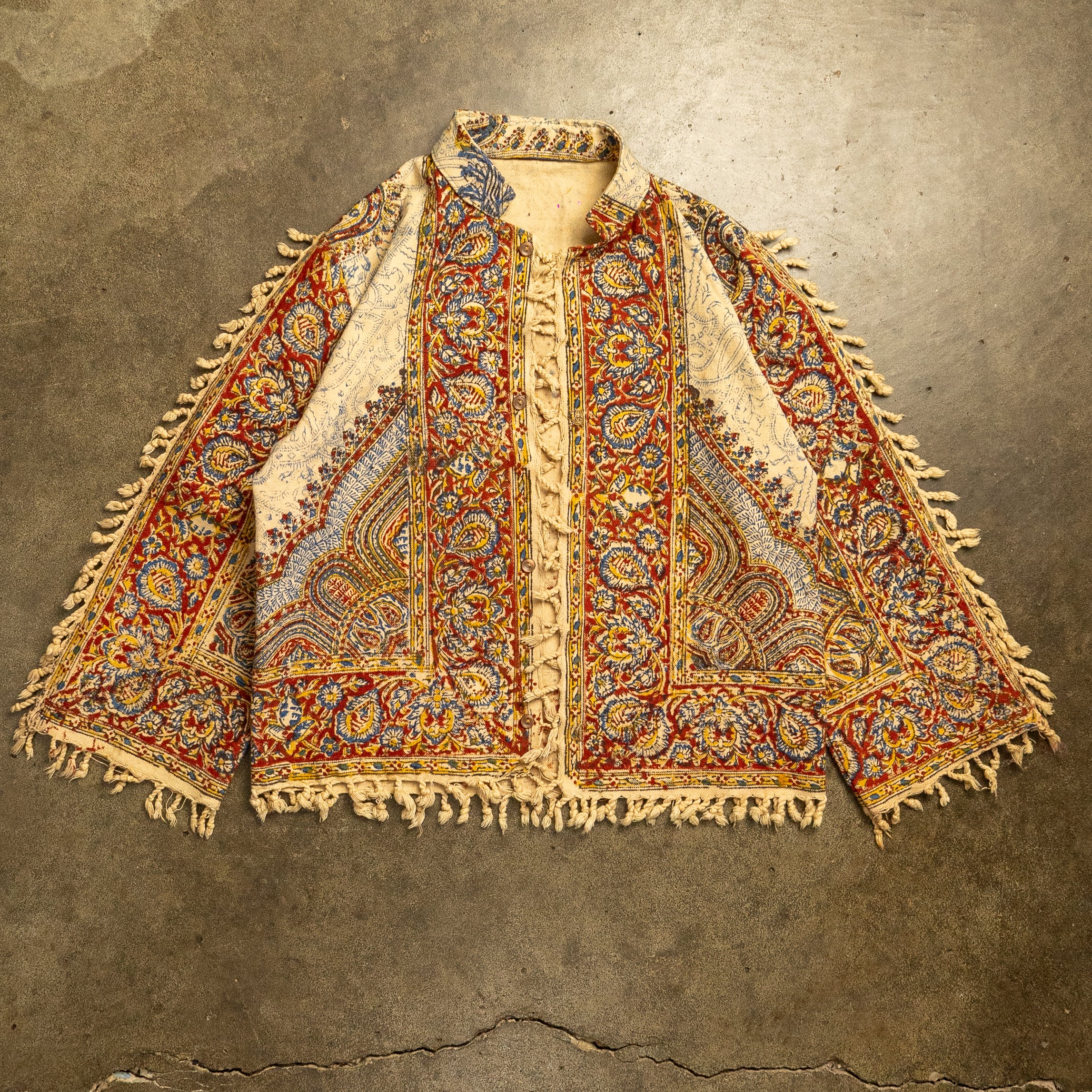 RARE Vintage 60s Boho Jimmy Hendrix Tapestry Jacket