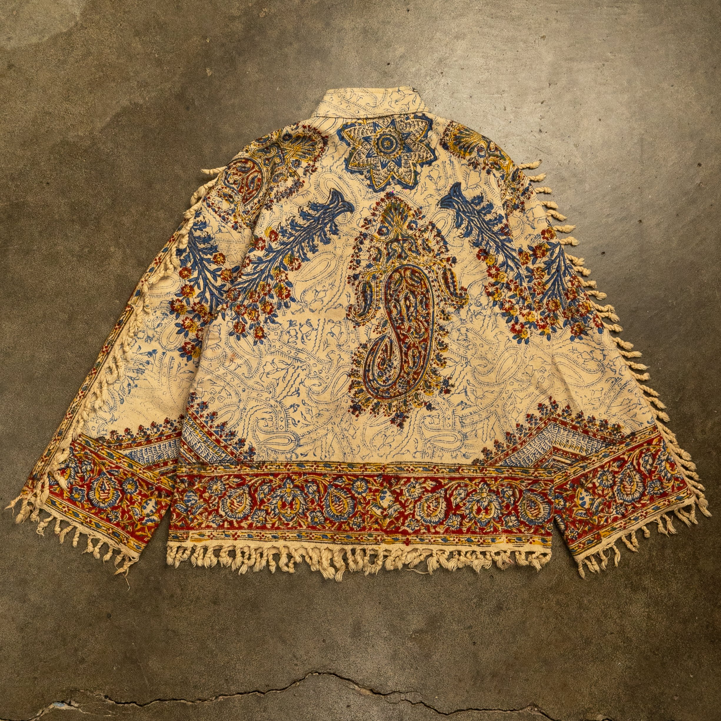RARE Vintage 60s Boho Jimmy Hendrix Tapestry Jacket