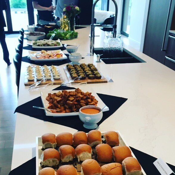 A selection of some delicious hors d&rsquo;oeuvres #yegcatering #yegfood #horsdoeuvres #yegevents