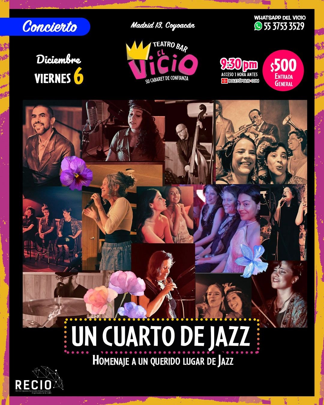 Un Cuarto De Jazz (con Gin Trío)