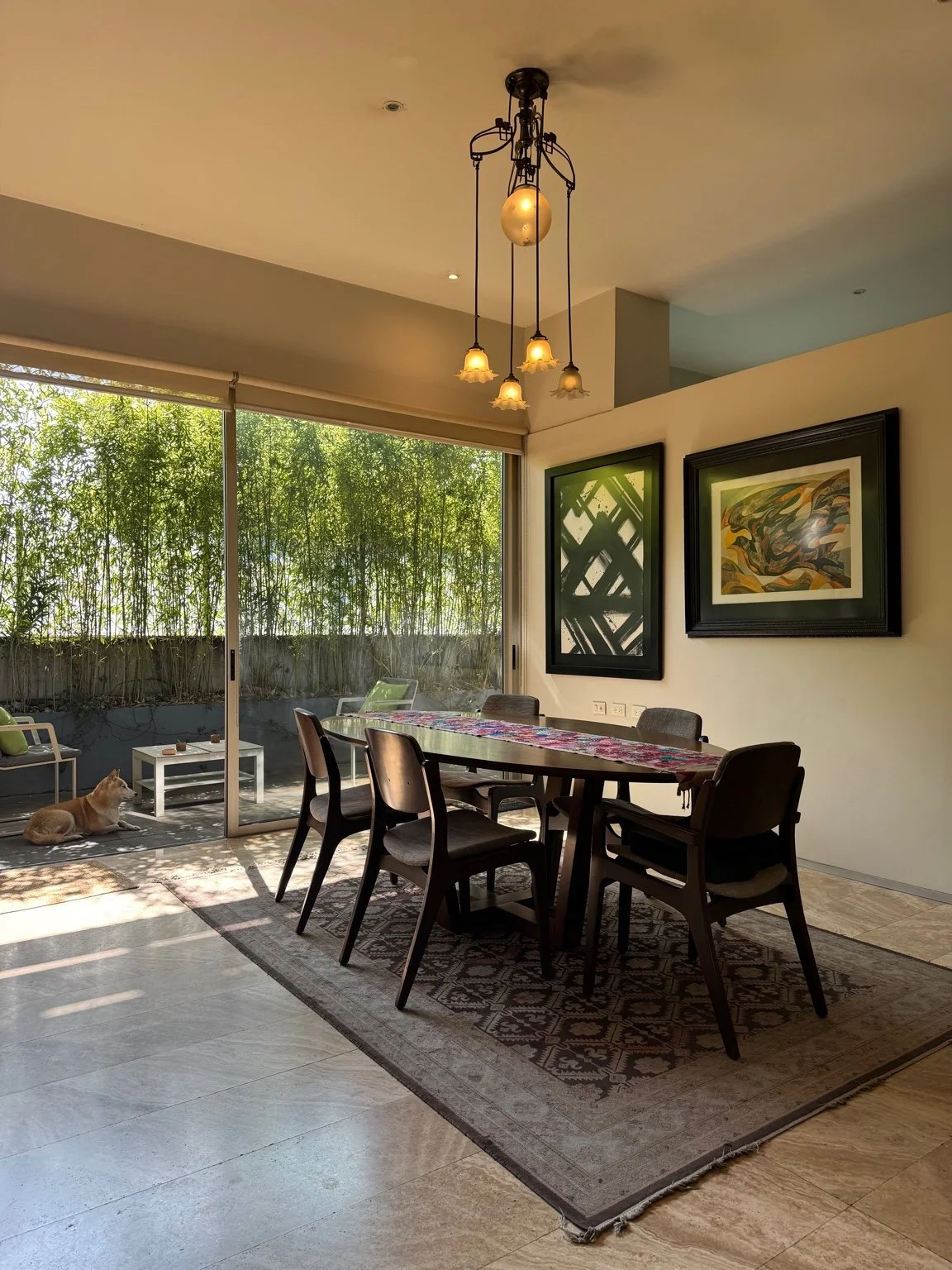 Comedor  y terraza