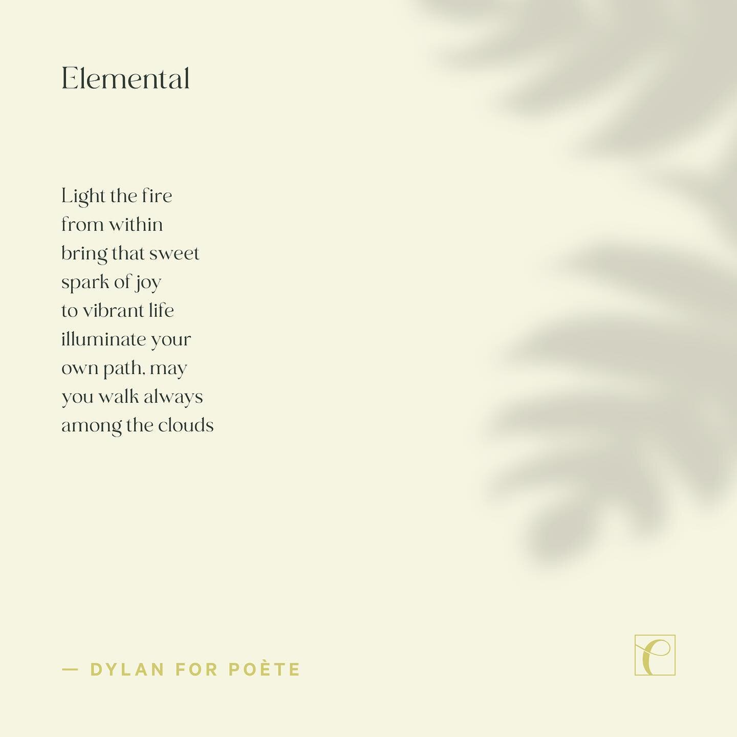 What lights your fire within? 💛 
.
.
.
#poetryofsimplethings #naturelovers #scentlovers #poetry #po&egrave;te #poetsofinstagram #mindfulmoments #sparkjoy #elemental
