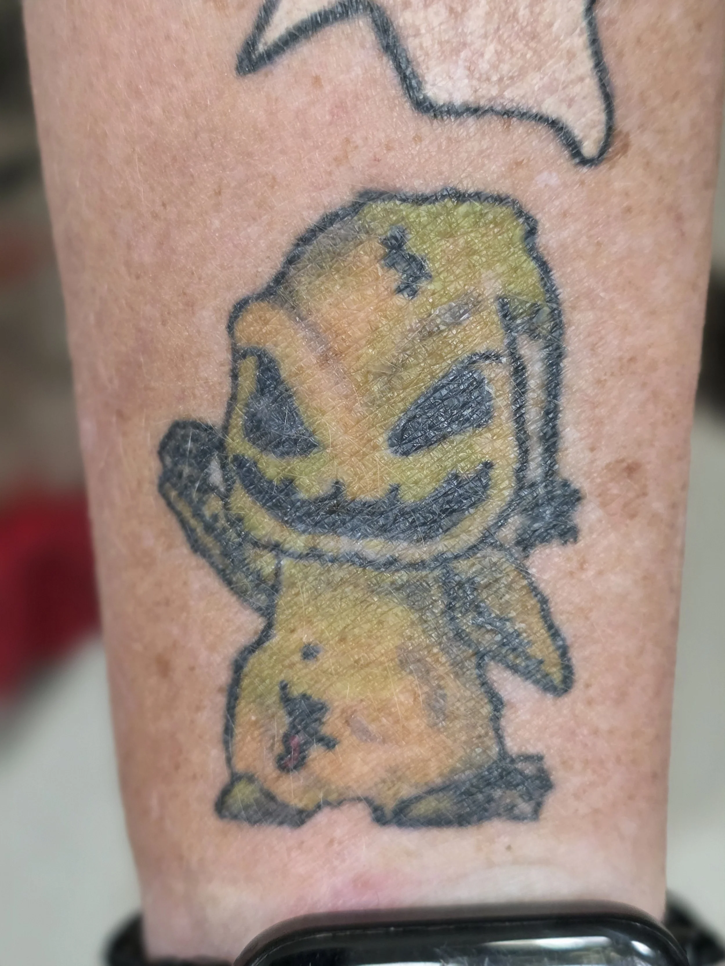 HEALED TATTOO